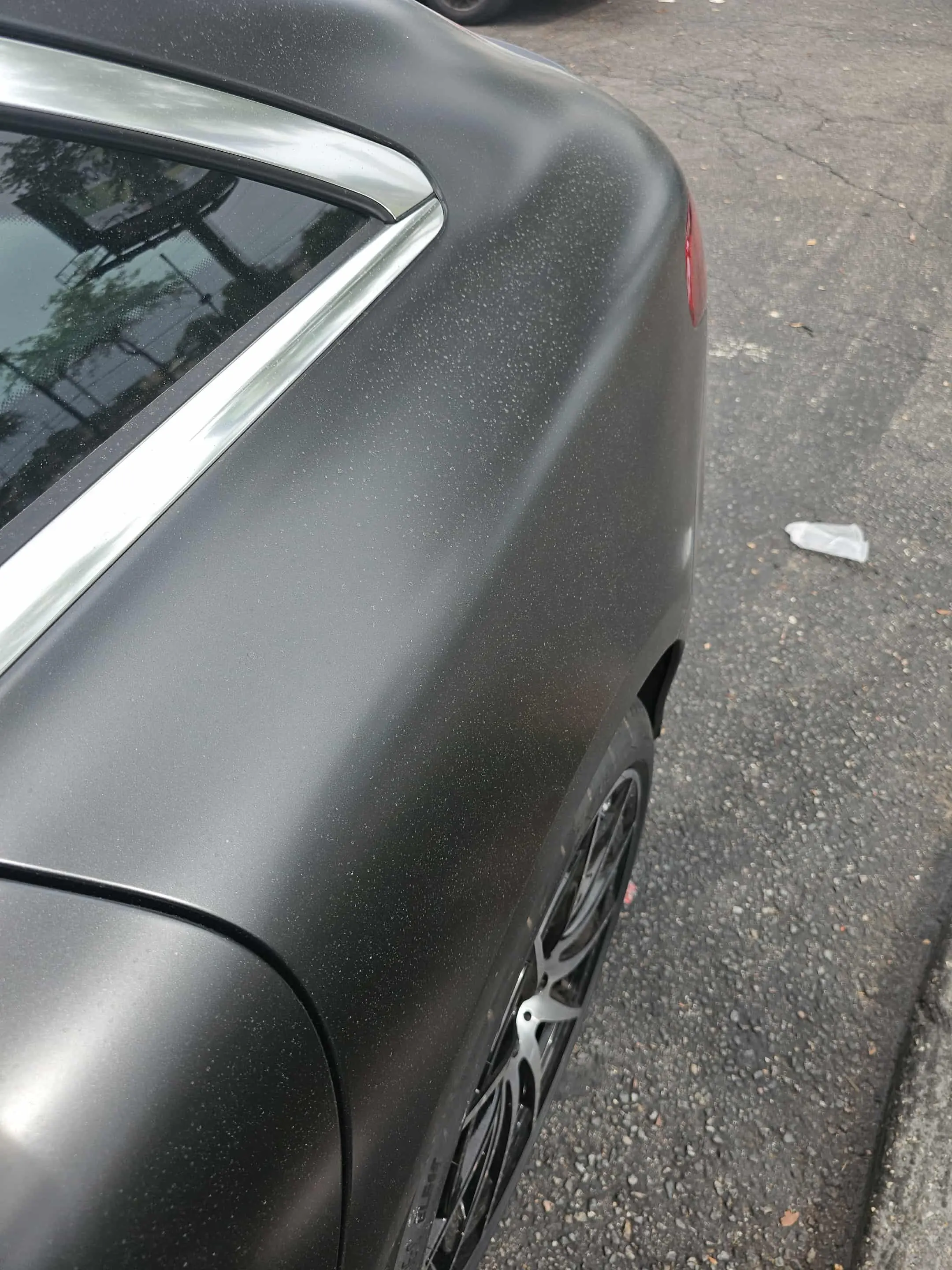 Mercedes - Exterior Wash - Before